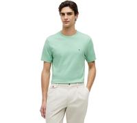 Tommy Hilfiger Ess Seasonal T-Shirt pour Homme Reg Fit Solid Mw0Mw39995 S/S, Vert (Herbe coupée), S