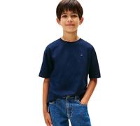 Tommy Hilfiger Essential Archive Fit Tee SS KB0KB09646 Autres Hauts, Bleu (Dark Night Navy), 4 Ans