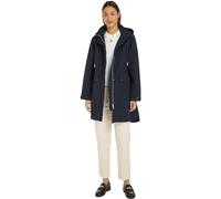 Tommy Hilfiger Essential Cotton Blend Parka WW0WW41164, Bleu (Desert Sky), 38 Femme