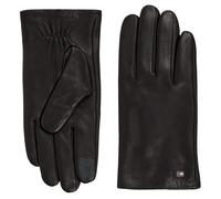 Tommy Hilfiger Gants Homme Essential Flag en Cuir, Noir (Black), S-M