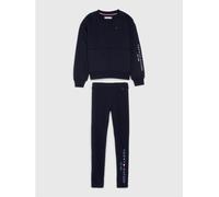 Tommy Hilfiger Essential Hwk Crew Neck Leggings Set Juniors Ciel du désert DW5 14Y Female
