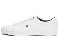 Tommy Hilfiger Essential Leather Sneaker, Sneakers Basses Homme, Blanc (White 100) - Taille 44 EU