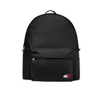 Tommy Hilfiger - Essential Logo Dome Backpack - Femme - Sacs - Noir - Taille: ONE Size