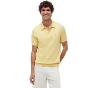 Tommy Hilfiger Essential Polo tricoté en Coton pour Homme Mw0Mw37396, Jaune, M
