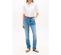 Tommy Hilfiger Essential Poplin Ss Shirts Optic White Taille: S | Chemises à boutons Outlet | Femme | Blanche