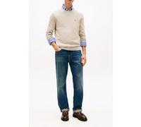 Tommy Hilfiger Essential Ssnl Cotton Crew Neck Mw0mw39999 Pull-over Homme, Khaki (Sandalwood Heather), L