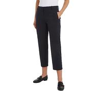 Tommy Hilfiger Essential Slim Straight CO Chino WW0WW39866 Pantalons tissés, Bleu (Desert Sky), 38 Femme