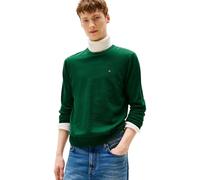 Tommy Hilfiger Essential Ssnl Cotton Crew Neck Mw0mw39999 Pull-Over Homme, Green (Ornamental Green Heather), 3XL Grande Taille
