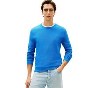 Tommy Hilfiger Essential Structure Crew Neck MW0MW36347 Pullover Pull, Bleu, XL