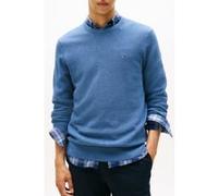 Tommy Hilfiger Essential Structure Sweater Petrol Blue Heather Taille: XL | Pulls Outlet | Homme | Bleu