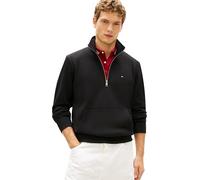 Tommy Hilfiger Essential Terry New 1/4 Zip Mw0mw43115 Sweat-Shirt Semi-zippé, Black (Black), L Homme