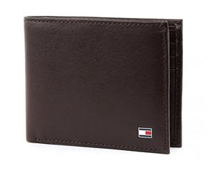 Tommy Hilfiger étui pour Carte de crédit Eton Mini Card Case Brown Marron foncé