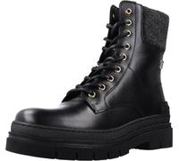 Tommy Hilfiger Feminine Felt Lace Up Bootie Couleur Noir