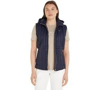 Tommy Hilfiger Feminine LW Down Vest WW0WW40485 Gilets, Bleu (Desert Sky), S Femme