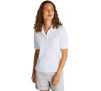 Tommy Hilfiger Femme 1985 Reg Pique Ww0ww43224 Polo À Manches Courtes, White (Ecru), M EU
