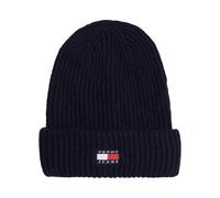 Tommy Hilfiger, Femme, Accessoires, Bleu, Taille: ONE Size Bonnet en maille côtelée
