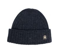 Tommy Hilfiger, Femme, Accessoires, Bleu, Taille: ONE Size Bonnet Moelleux Moderne