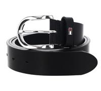 Tommy Hilfiger Femme Ceinture, Noir, 75 cm