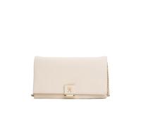 Tommy Hilfiger Femme Chain Flap Bag with Removable Crossbody Strap Bandoulière, Sugarcane, Taille Unique