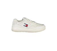 Tommy Hilfiger, Femme, Chaussures, Blanc, Taille: 39 EU Baskets en polyester avec détails contrastés