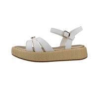 Tommy Hilfiger, Femme, Chaussures, Blanc, Taille: 39 EU Sandalia Cruzada