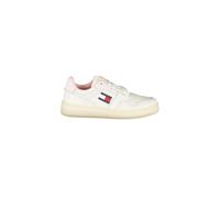 Tommy Hilfiger, Femme, Chaussures, Blanc, Taille: 41 EU Baskets Blanches en Polyester