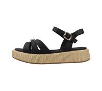 Tommy Hilfiger, Femme, Chaussures, Noir, Taille: 37 EU Sandalia Cruzada