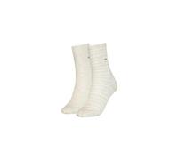 Tommy Hilfiger Femme Classic Chaussettes, Beige, 34-36 EU