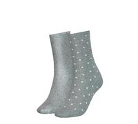 Tommy Hilfiger Femme Classic Chaussettes, Gris, 35-38 EU