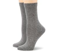 Tommy Hilfiger Femme Classic Chaussettes, Gris, 35-38 EU