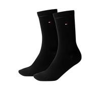 Tommy Hilfiger Femme Classic Chaussettes, Noir, 35-38 EU