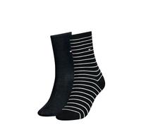 Tommy Hilfiger Femme Classic Chaussettes, Noir, 39-42 EU