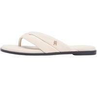 Tommy Hilfiger Femme Elevated Toe Post LTH Sandal Fw0fw09216 Plates, Beige (Classic Beige), 39 EU