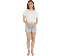 Tommy Hilfiger Femme Ensemble Pyjama Court, Multicolore (Ivory / Woven Mini Geo), XS