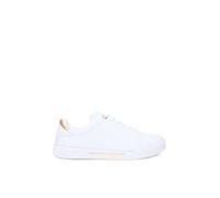 Tommy Hilfiger Femme Essential Chic Court Sneaker Fw0Fw09019 Bas, White (White), 37 EU