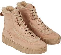 Tommy Hilfiger Femme Essential Lace UP WARMBOOTIE FW0FW07503 Bottes Basses, Beige (Merino), 37 EU