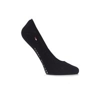 Tommy Hilfiger Femme Footie Chaussettes, Noir, 35-38 EU