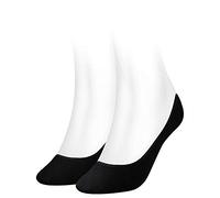 Tommy Hilfiger Femme Footie Chaussettes, Noir, 35-38 EU