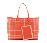TOMMY HILFIGER Iconic Tommy Tote Check Rustic Clay Check