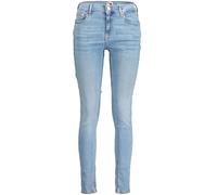 Tommy Jeans Femme Nora Md Skn Ch0214 Co Dw0dw19256 Moulant, Denim (Denim Light), 26W / 30L EU