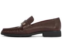 Tommy Hilfiger Femme Loafer Soft Nappa Pleated Toe Fw0Fw08362 Chaussures décontractées, Burgundy Velvet, 42 EU