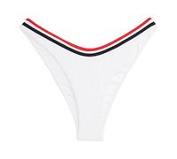 Tommy Hilfiger, Femme, Maillots de bain, Blanc, Taille: 44 FR High Leg Cheeky
