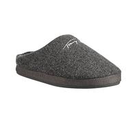 Tommy Hilfiger Femme Pantoufle en Feutre Chausson, Frêne foncé, 35.5 EU
