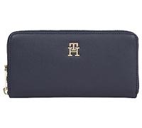 Tommy Hilfiger Femme Portefeuille Poppy Plus avec Porte-Monnaie, Multicolore (Space Blue), Taille Unique