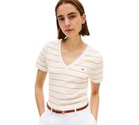 Tommy Hilfiger Femme Slim Cody V-NK SS Ww0Ww40584, Orange, S