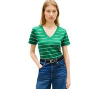 Tommy Hilfiger Femme Slim Cody V-NK SS Ww0Ww40584, Vert, M