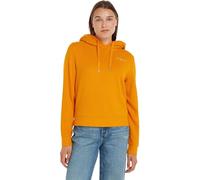 Tommy Hilfiger Femme Sweat à Capuche Logo Hoodie avec Capuche, Orange (Rich Ochre), S