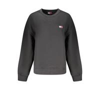 Tommy Hilfiger, Femme, Sweatshirts et sweats à capuche, Noir, Taille: 42 FR Pull Ras du Cou Signature Brodée