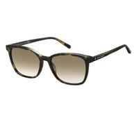 Tommy Hilfiger Femme TH 1723/S 086/HA Lunettes de soleil Acétate Havane Marron Carré Ombré