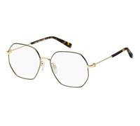 Tommy Hilfiger Femme TH 2097 I46 Montures optiques Acier Or / Noir Géométrique
